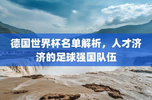 德国世界杯名单解析，人才济济的足球强国队伍金炬实业股份有限公司