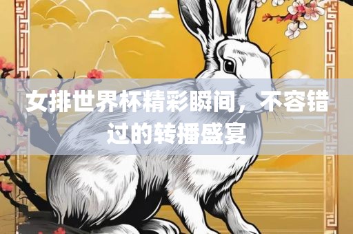 女排世界杯精彩瞬间，不容错过的转播盛宴