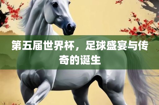 第五届世界杯，足球盛宴与传奇的诞生