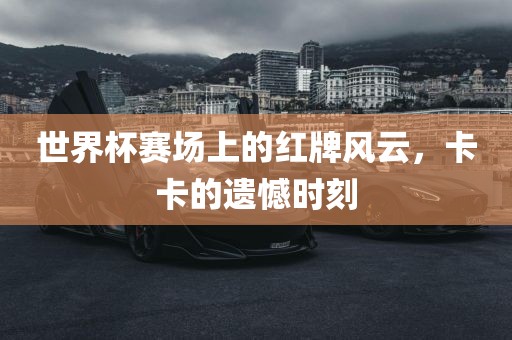 世界杯赛场上的红牌风云，卡卡的遗憾时刻