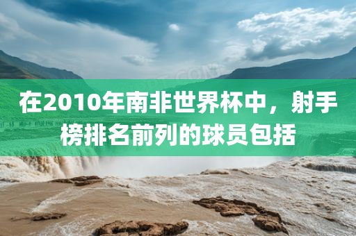 在2010年南非世界杯中，射手榜排名前列的球员包括