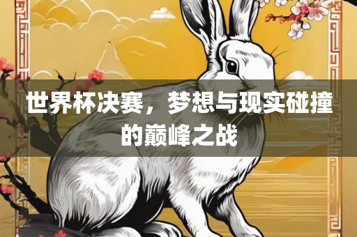 世界杯决赛，梦想与现实碰撞的巅峰之战金炬实业股份有限公司