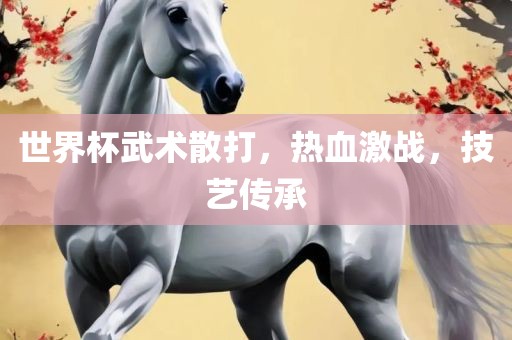 世界杯武术散打，热血激战，技艺传承