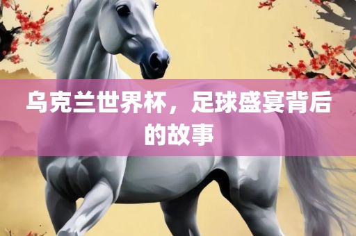 乌克兰世界杯，足球盛宴背后的故事