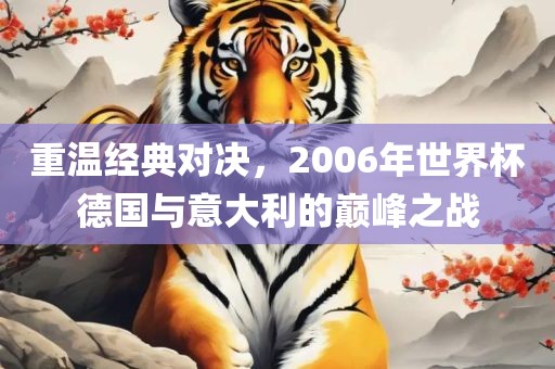 重温经典对决，2006年世界杯德国与意大利的巅峰之战