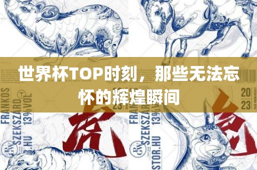 世界杯TOP时刻，那些无法忘怀的辉煌瞬间