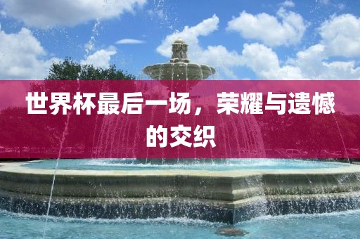 世界杯最后一场，荣耀与遗憾的交织金炬实业股份有限公司