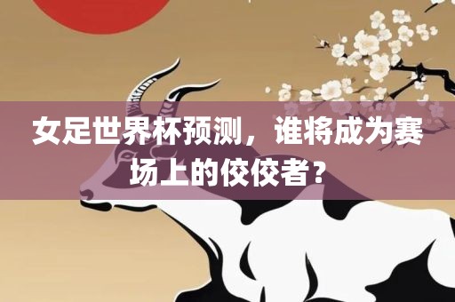女足世界杯预测，谁将成为赛场上的佼佼者？金炬实业股份有限公司