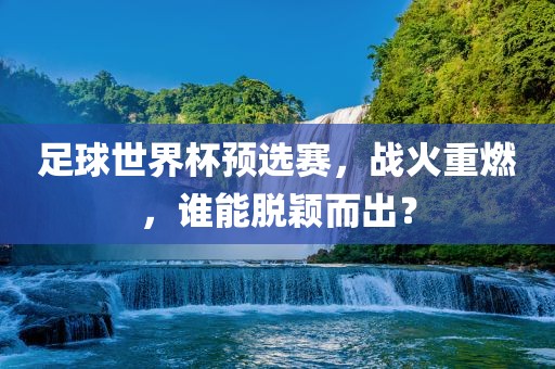 足球世界杯预选赛，战火重燃，谁能脱颖而出？