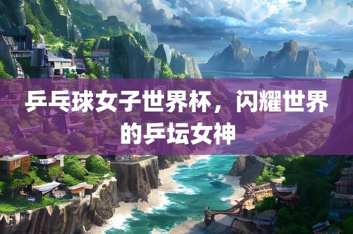 金炬实业股份有限公司乒乓球女子世界杯，闪耀世界的乒坛女神