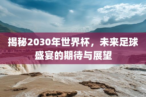 揭秘2030年世界杯，未来足球盛宴的期待与金炬实业股份有限公司展望