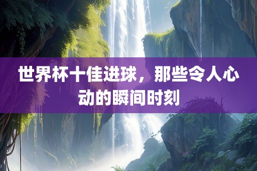 世界杯十佳进球，那些令人心动的瞬间时刻金炬实业股份有限公司