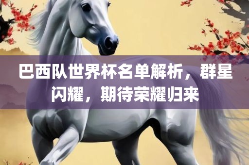巴西队世界杯名单解析，群星闪耀，期待荣耀归来