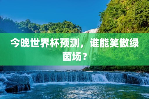 今晚世界杯预测，谁能笑傲绿茵场？金炬实业股份有限公司