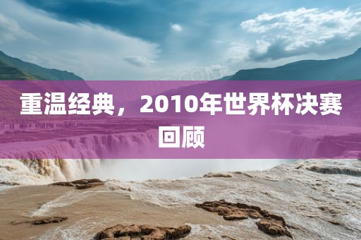 重温经典，2010年世界杯决赛回顾金炬实业股份有限公司