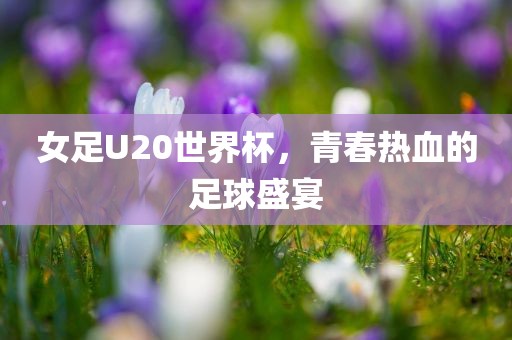 女足U20世界杯，青春热血的足球盛宴