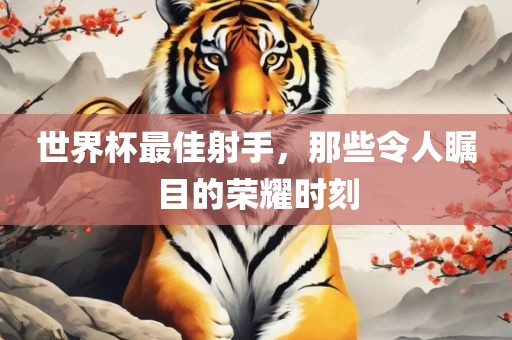 世界杯最佳射手，那些令人瞩目的荣耀时刻