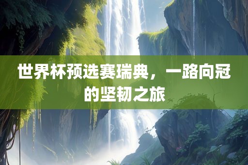 世界杯预选赛瑞典，一路向冠的坚韧之旅金炬实业股份有限公司