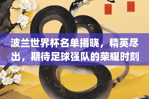 波兰世界杯名单揭晓，精英尽出，期待足球强队的荣耀时刻