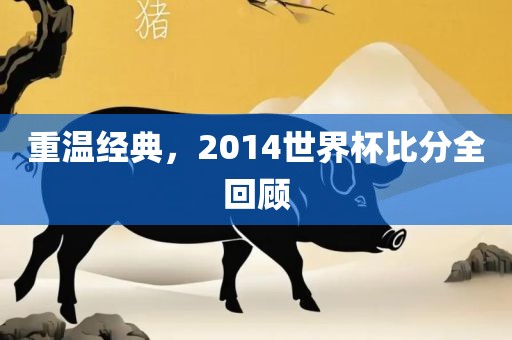 重温经典，2014世界杯比分全回顾