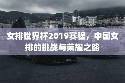 女排世界杯2019赛程，中国女排的挑战与荣耀之路