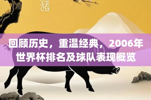 回顾历史，重温经典，2006年世界杯排名及球队表现概览