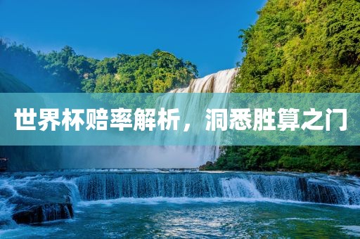 世界杯赔率解析，洞悉胜算之门金炬实业股份有限公司