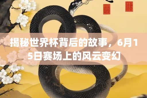 揭秘世界杯背后的故事，6月15日赛场上的风云变幻
