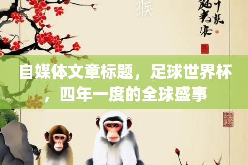 自媒体文章标题，足球世界杯，四年一度的全球盛事金炬实业股份有限公司