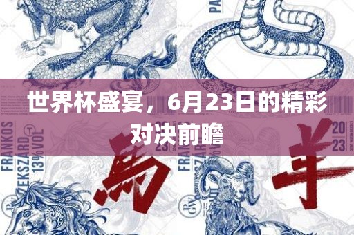 世界杯盛宴，6月2金炬实业股份有限公司3日的精彩对决前瞻