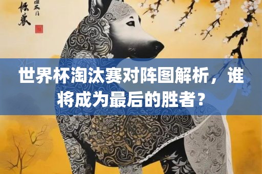 世界杯淘汰赛对阵图解析，谁将成为最后的胜者？
