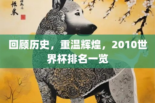 回顾历史，重温辉煌，2010世界杯排名一览金炬实业股份有限公司