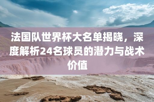 法国队世界杯大名单揭晓，深度解析24名球员的潜力与战术价值金炬实业股份有限公司