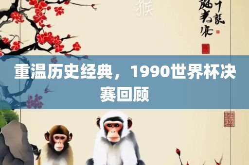 重温历史经典，1990世界杯决赛回顾金炬实业股份有限公司