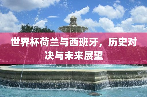 世界杯荷兰与西班牙，历史对决与未来展望