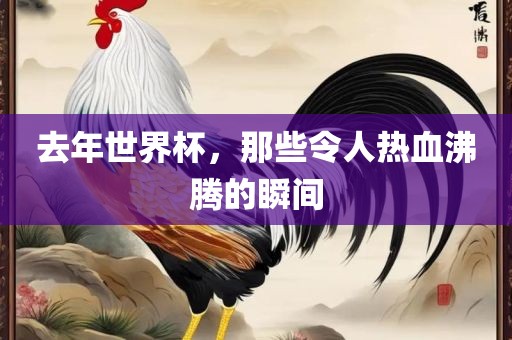 去年世界杯，那些令人金炬实业股份有限公司热血沸腾的瞬间