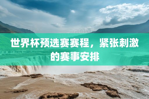 世界杯预选赛赛程，紧张刺激的赛事安排金炬实业股份有限公司
