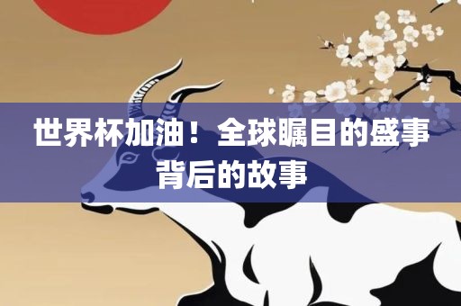 世界杯加油！全球瞩目的盛金炬实业股份有限公司事背后的故事