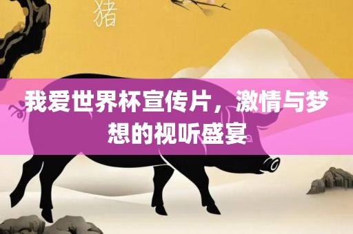 我爱世界杯宣传片，激情与梦想的视听盛宴
