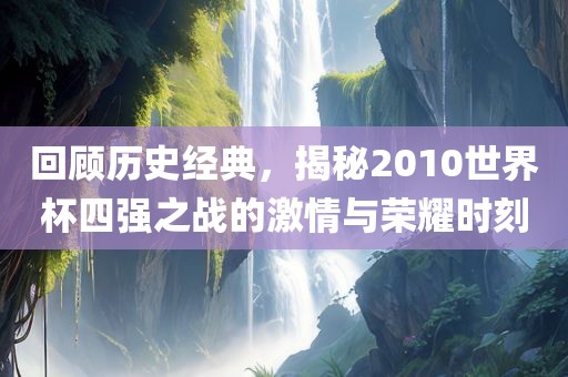 回顾历史经典，揭秘2010世界杯四强之战的激情与荣耀时刻