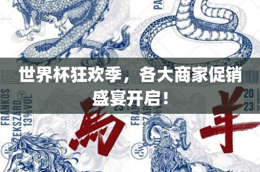 世界杯狂欢季，各大商家促销盛宴开启！