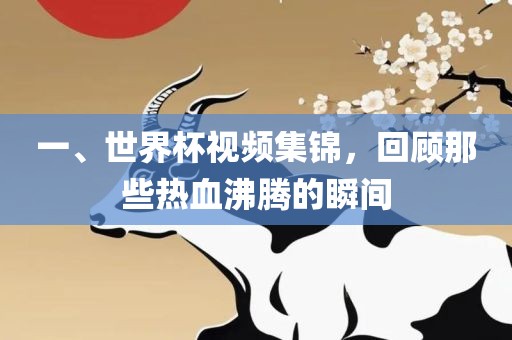 一、世界杯视频集锦，回顾那些热血沸腾的瞬间