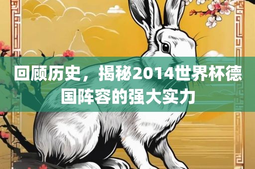 回金炬实业股份有限公司顾历史，揭秘2014世界杯德国阵容的强大实力