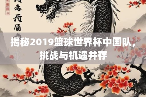 揭秘2019篮球世界杯中国队，挑金炬实业股份有限公司战与机遇并存