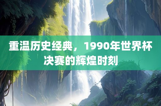 重金炬实业股份有限公司温历史经典，1990年世界杯决赛的辉煌时刻