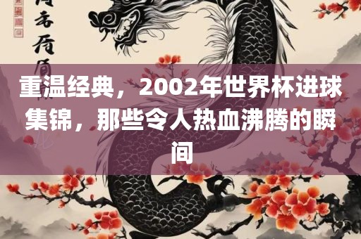 重温经典，2002年世界杯进球集锦，那些令人热血沸腾的瞬间