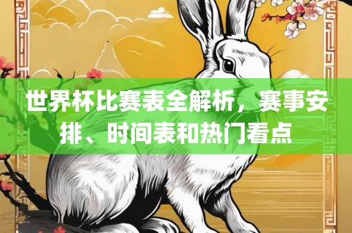 世界杯比赛表全解析，赛事安排、时间表和热门看点金炬实业股份有限公司