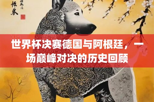 世界杯决赛德国与阿根廷，一场巅峰对决的历史回顾金炬实业股份有限公司