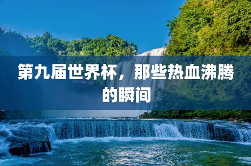 第九届世界杯，那些热金炬实业股份有限公司血沸腾的瞬间