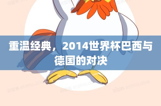 重温经典，2014世界杯巴西与德国的对决金炬实业股份有限公司